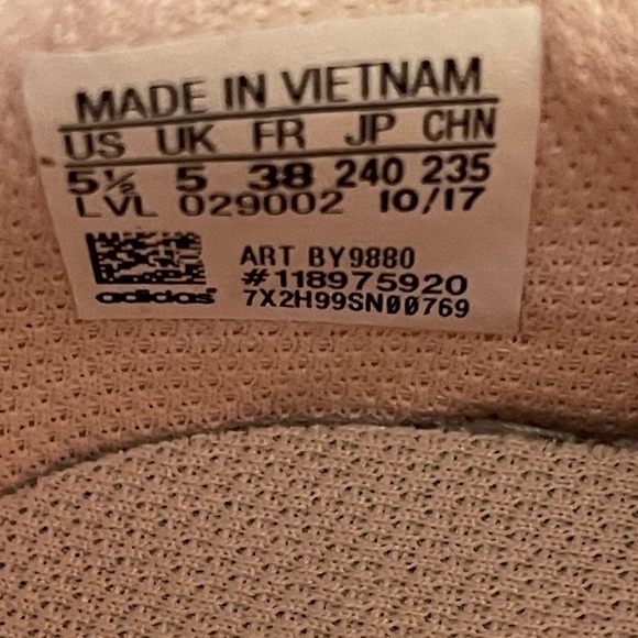 ADIDAS Big Girls size 5.5, or women’s size 7.5, X-PLR Casual athletic sneakers - Picture 8 of 8